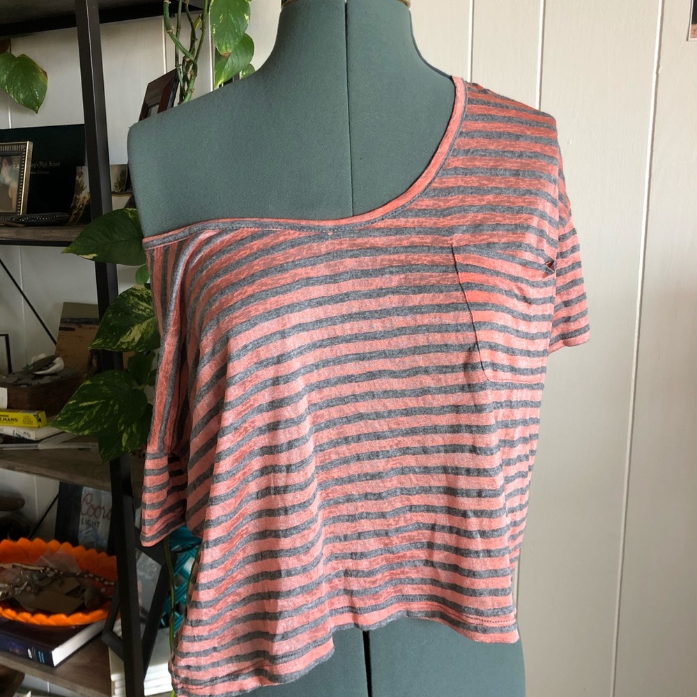Cute, off the shoulder top.